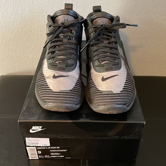 Size 9 Men’s Nike Lebron X JE Icon QS ‘John Elliott’ Black - Picture 2 of 7